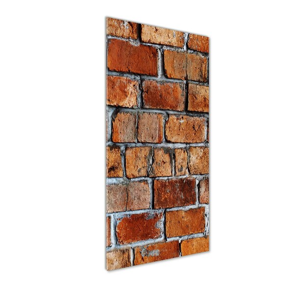 Staand foto plexiglas Bakstenen muur