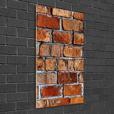 Staand foto plexiglas Bakstenen muur