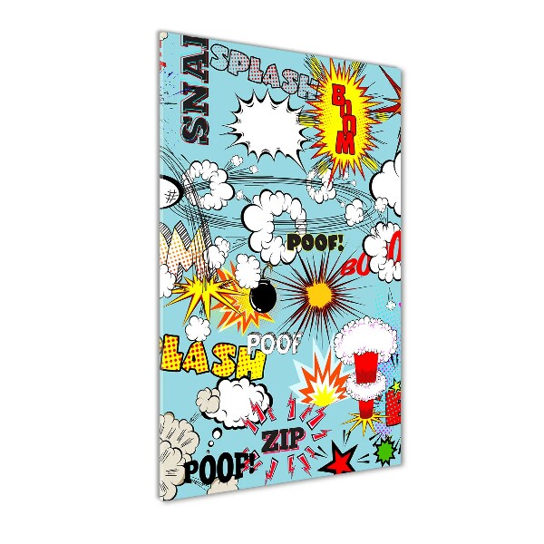 Staand foto in plexiglas strips