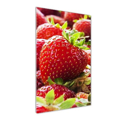 Staand foto plexiglas Aardbeien