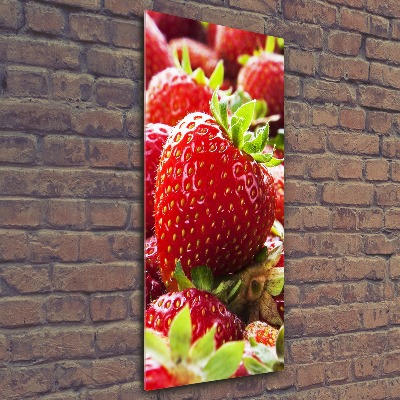 Staand foto plexiglas Aardbeien