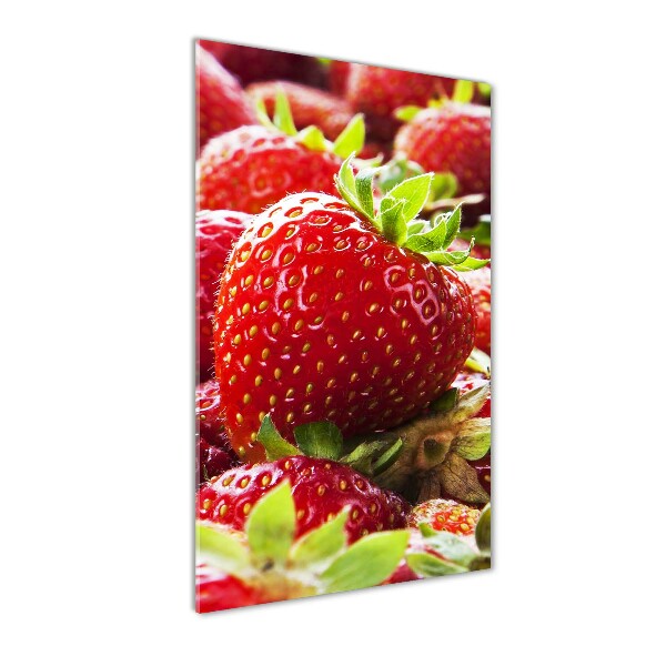 Staand foto plexiglas Aardbeien