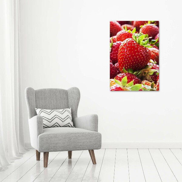 Staand foto plexiglas Aardbeien