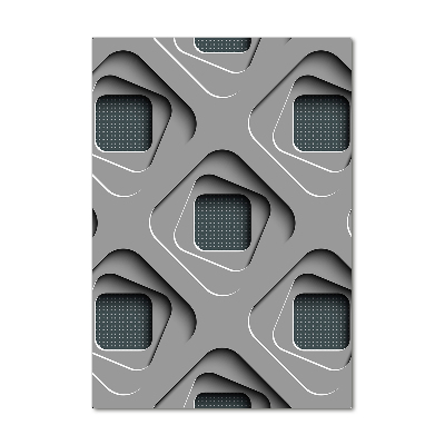 Staand plexiglas foto 3D-abstractie