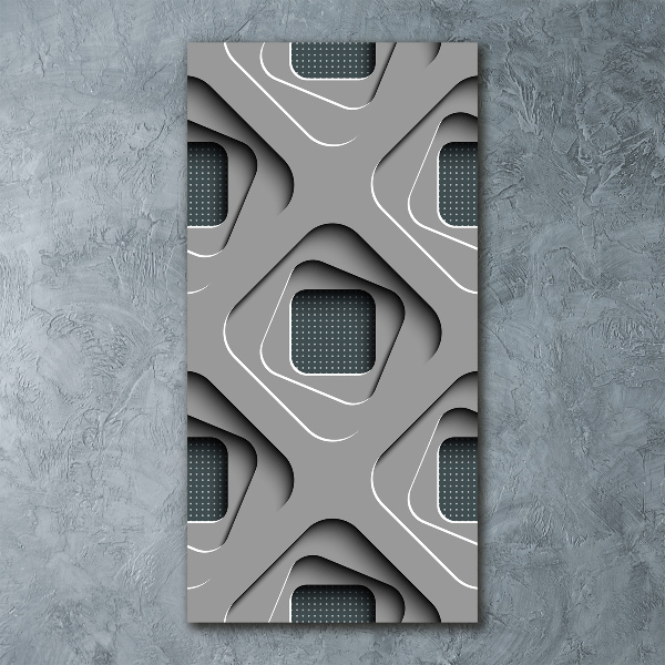 Staand plexiglas foto 3D-abstractie