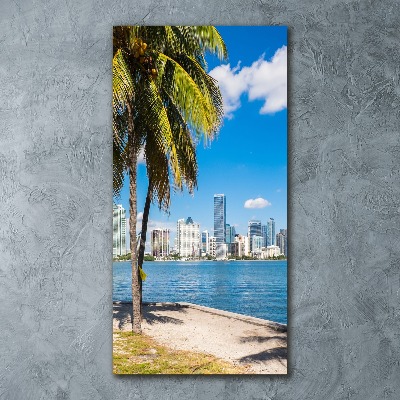 Foto obraz szkło akryl pionowy Miami