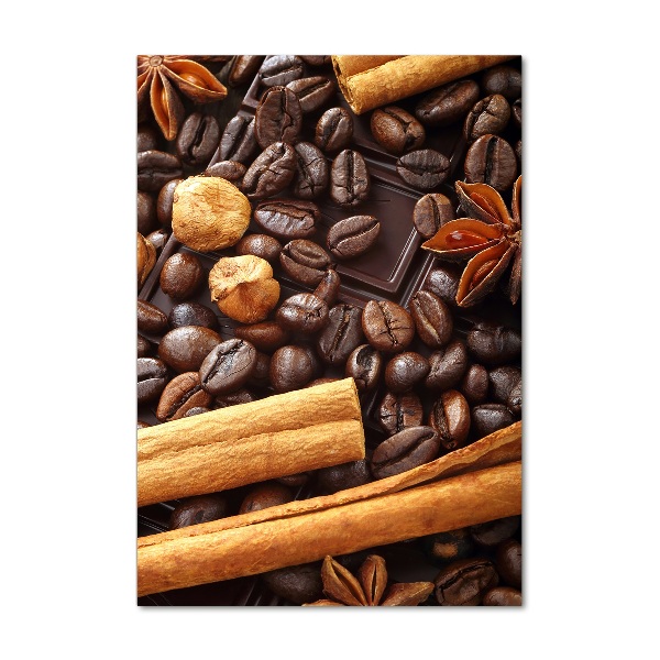 Staand foto op plexiglas Pure chocolade