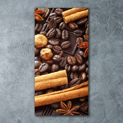 Staand foto op plexiglas Pure chocolade