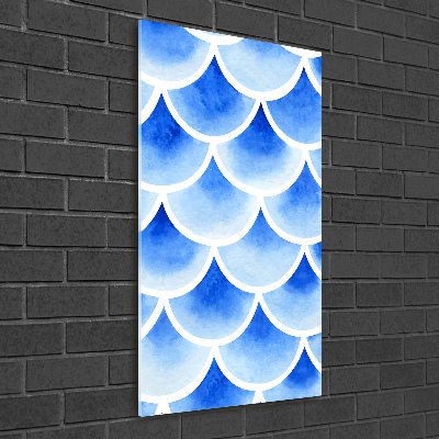 Staand foto in plexiglas Visschubben