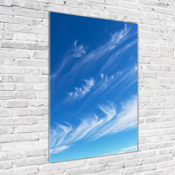 Staand foto op plexiglas Wolken aan de hemel
