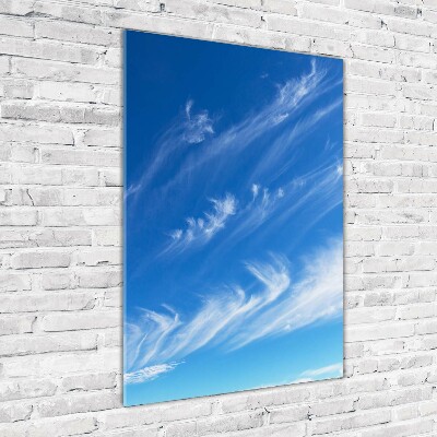 Staand foto op plexiglas Wolken aan de hemel