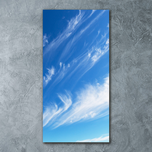 Staand foto op plexiglas Wolken aan de hemel