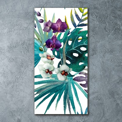 Staand plexiglas foto Hawaiiaans patroon