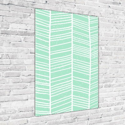 Staand foto op plexiglas Visgraatpatroon