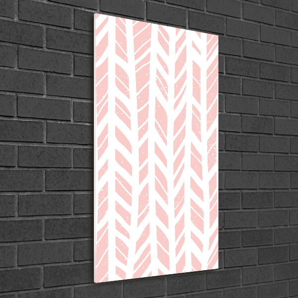 Staand plexiglas foto Visgraatpatroon