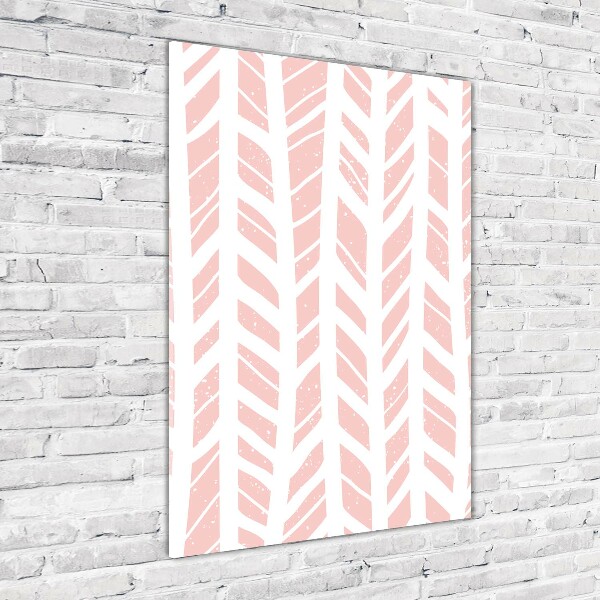 Staand plexiglas foto Visgraatpatroon