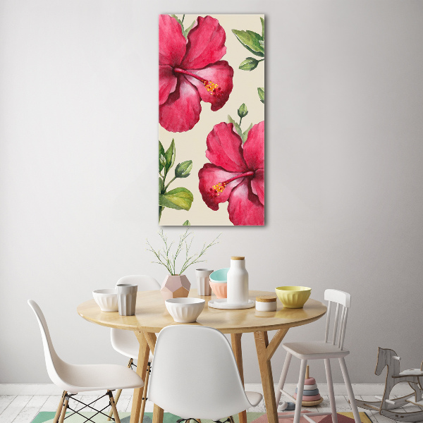 Staand foto plexiglas Hawaiiaanse bloemen