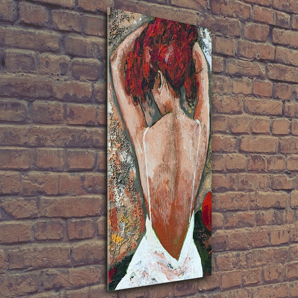 Staand plexiglas foto Vrouw