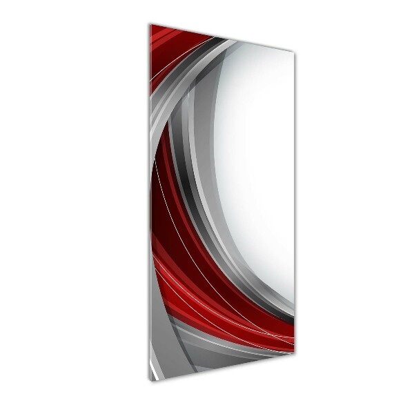 Staand foto plexiglas Golven op de achtergrond