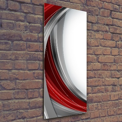 Staand foto plexiglas Golven op de achtergrond