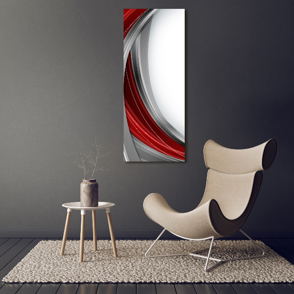 Staand foto plexiglas Golven op de achtergrond