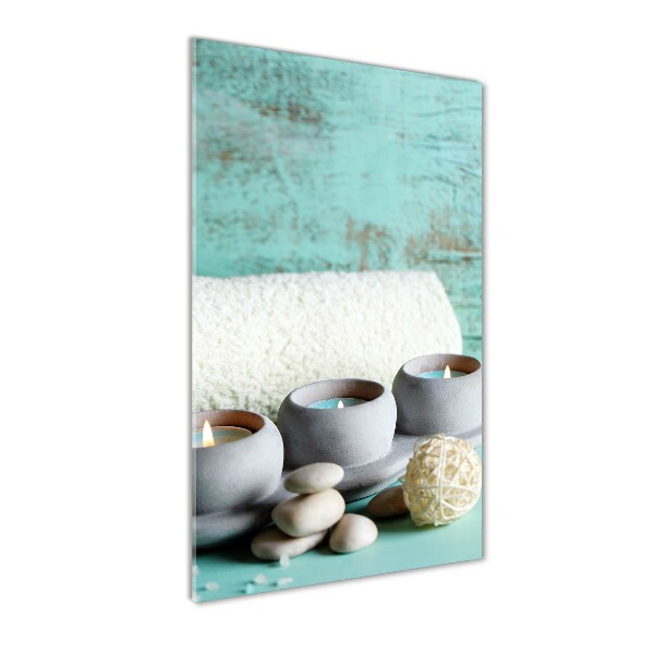 Staand foto op plexiglas Kaarsen