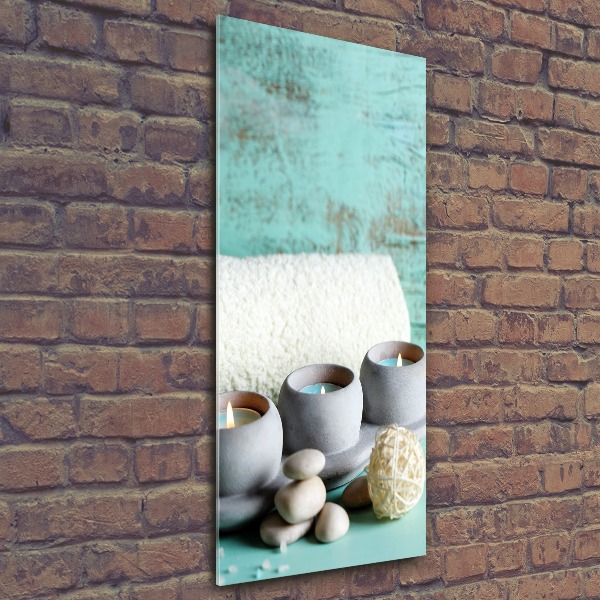 Staand foto op plexiglas Kaarsen