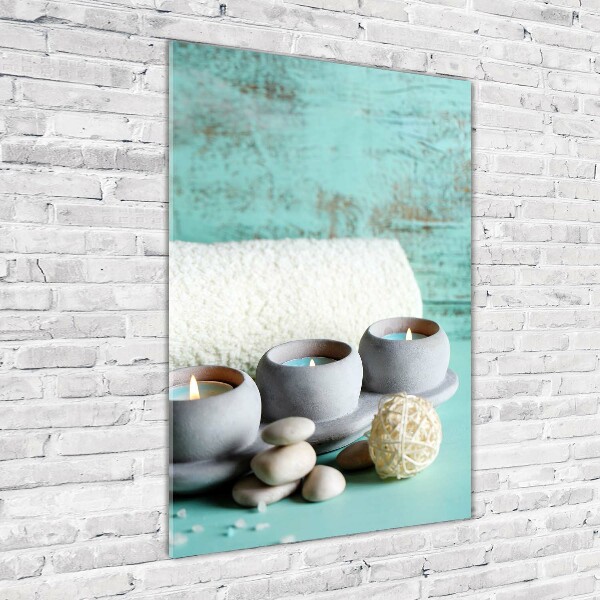 Staand foto op plexiglas Kaarsen