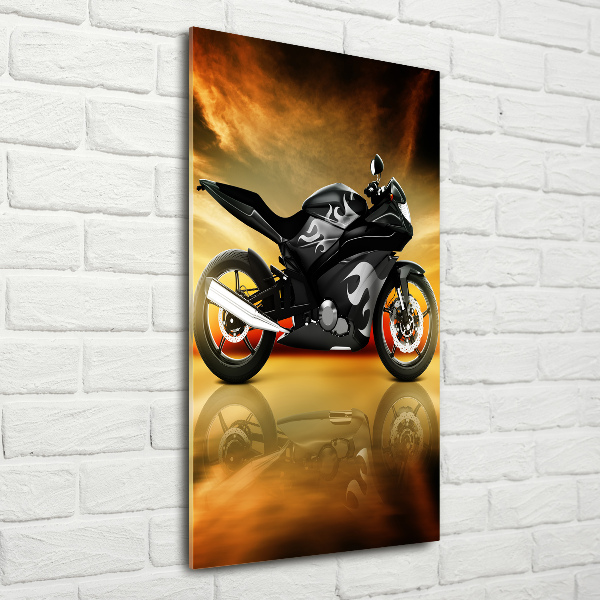Staand foto op plexiglas Motorfiets