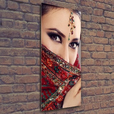 Staand foto plexiglas Indiase vrouw