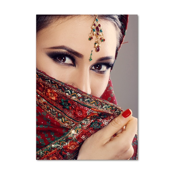 Staand foto plexiglas Indiase vrouw