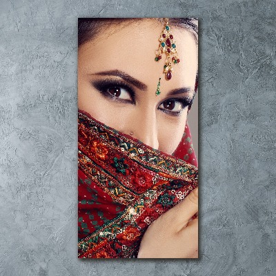 Staand foto plexiglas Indiase vrouw