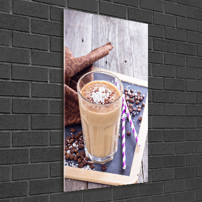 Staand plexiglas foto Chocoladecocktail
