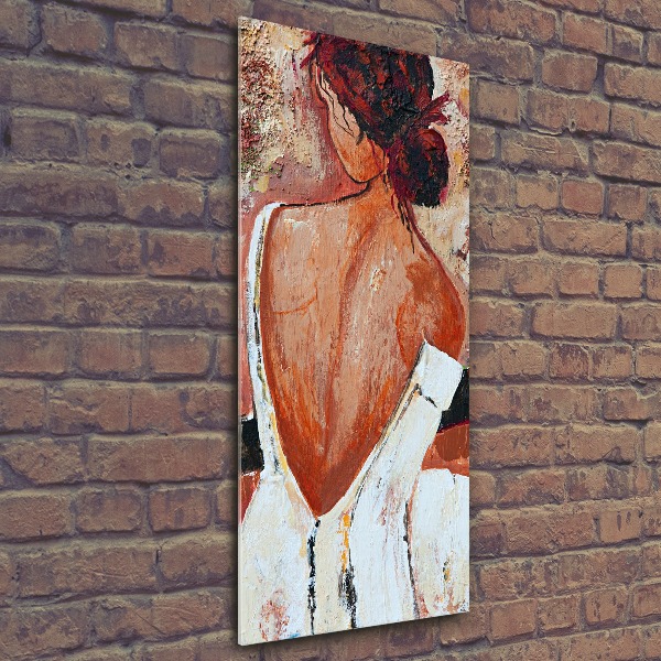 Staand foto op plexiglas Vrouw