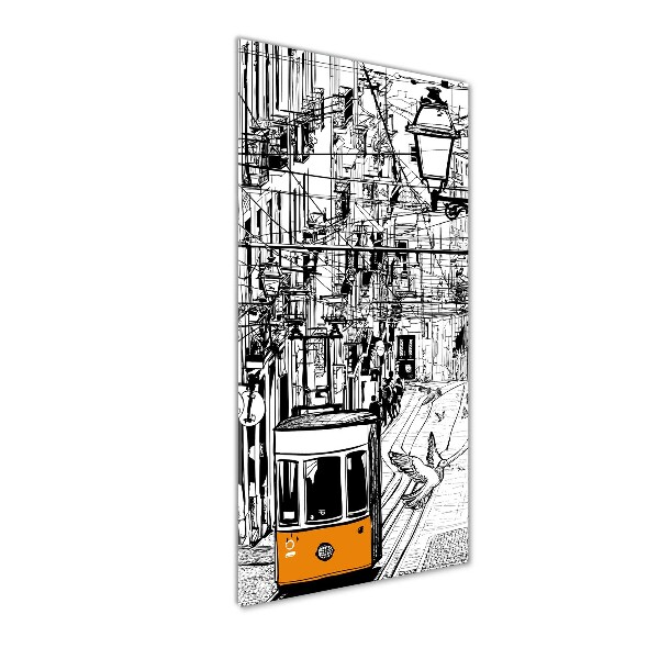 Staand plexiglas foto Lissabonse tram
