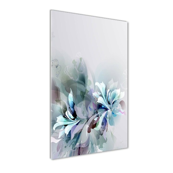Staand foto op plexiglas Abstracte bloemen