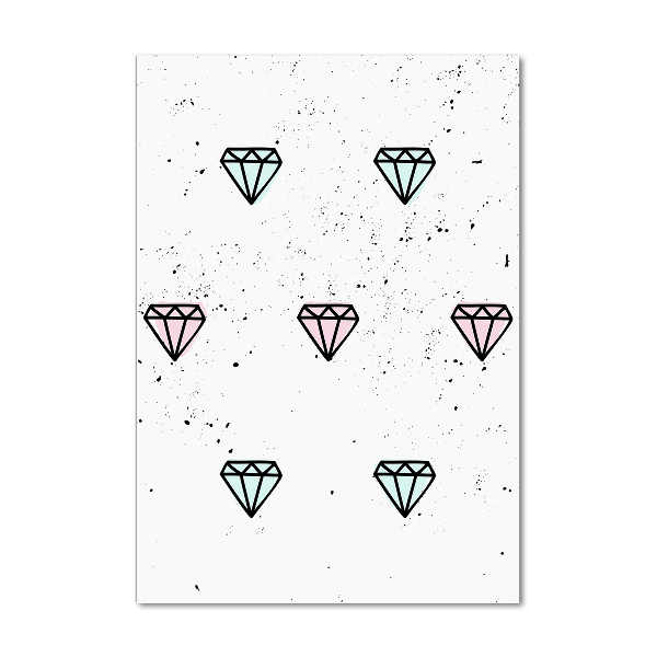 Staand foto plexiglas Diamanten