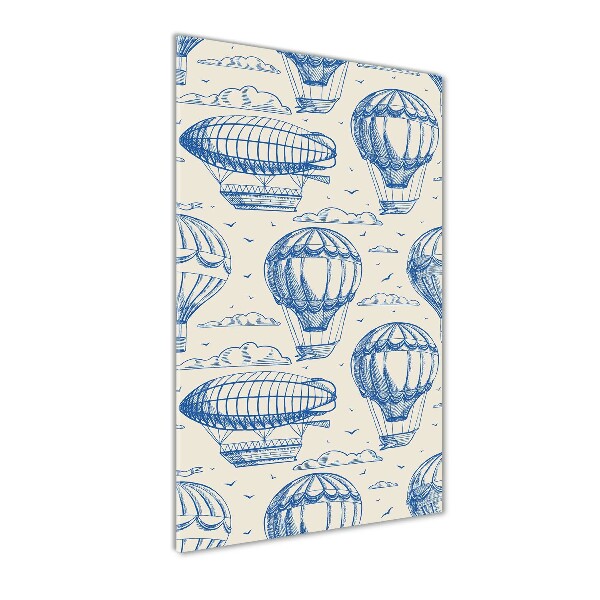 Obraz zdjęcie szkło akryl pionowy Sterowce i balony