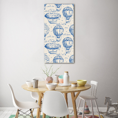 Obraz zdjęcie szkło akryl pionowy Sterowce i balony