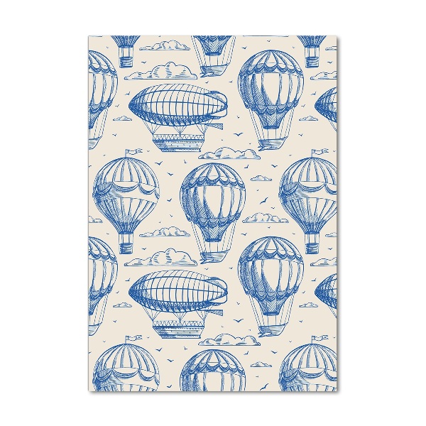 Obraz zdjęcie szkło akryl pionowy Sterowce i balony