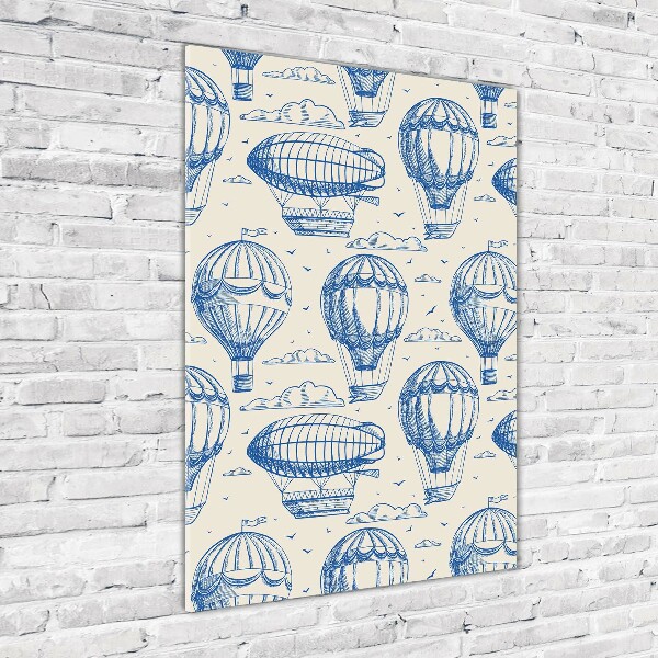 Obraz zdjęcie szkło akryl pionowy Sterowce i balony