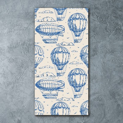 Obraz zdjęcie szkło akryl pionowy Sterowce i balony