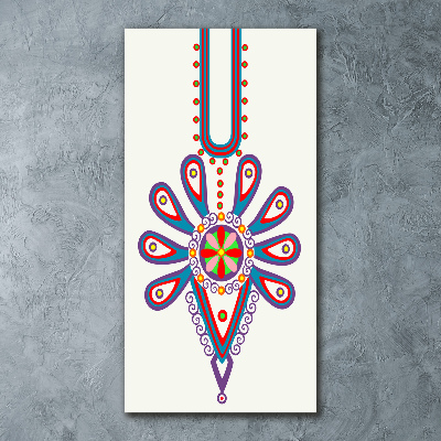 Obraz zdjęcie szkło akryl pionowy Polski wzór ludowy