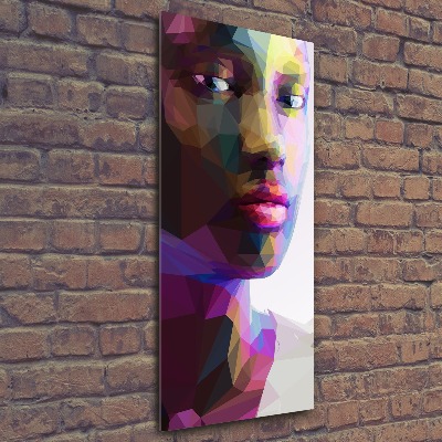 Obraz zdjęcie szkło akryl pionowy Abstrakcja kobieta