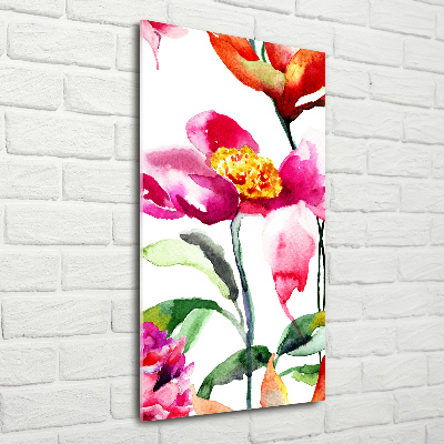 Staand foto plexiglas Wilde bloemen