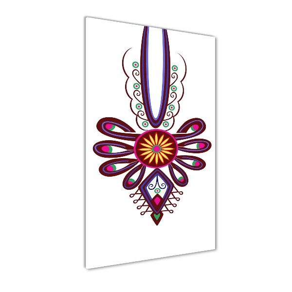 Obraz zdjęcie szkło akryl pionowy Polski wzór ludowy