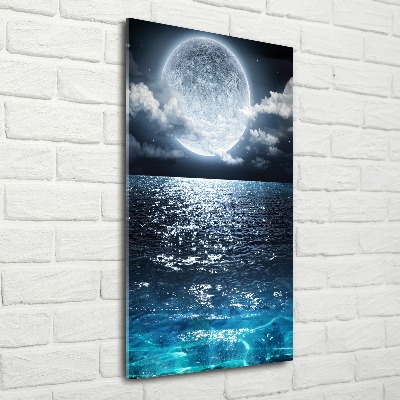 Staand foto op plexiglas Volle maan