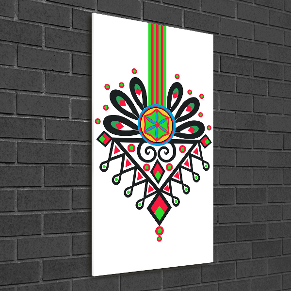 Staand foto plexiglas Pools volkspatroon