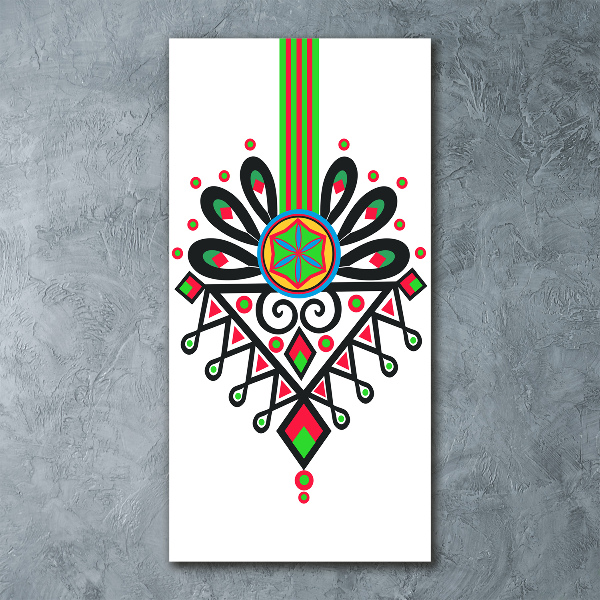 Staand foto plexiglas Pools volkspatroon