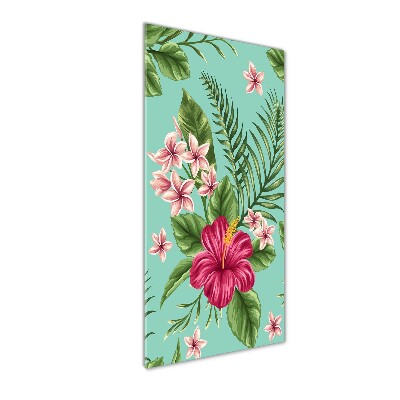 Staand foto op plexiglas Hawaiiaanse bloemen